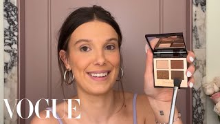 Millie Bobby Browns Date Night Beauty Routine  Beauty Secrets  Vogue [upl. by Eednyl133]