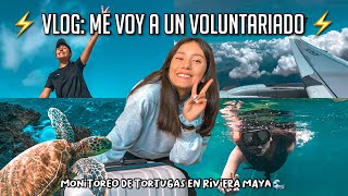 Me voy a un VOLUNTARIADO de TORTUGAS MARINAS por 1 MES 🐢 l VLOG EMPACAR  VIAJE 🌊 [upl. by Marden]