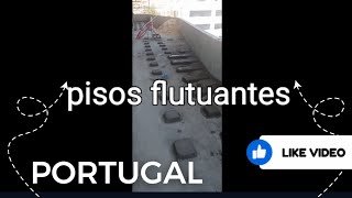 pisos flutuantes pedreiro em Portugal [upl. by Inilam]