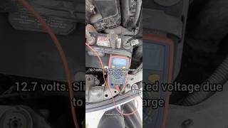 THIS IS THE CORRECT WAY TO CHECK BATTERY VOLTAGE DO NOT FALL FOR FALSE VOLTAGE READINGS [upl. by Mccreery829]