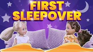 Barbie  Chelseas First Sleepover  Ep56 [upl. by Llesirg435]