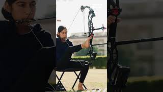 Paralympics 2024 Armless Indian Archer Sheetal Devi Smashes World Record on Debut [upl. by Luella]