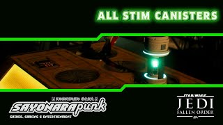 All Stim Canister Locations  Star Wars Jedi Fallen Order [upl. by Conias]