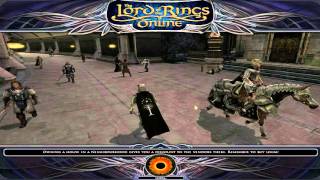 Falling from the pier in Minas Tirith hidden deed  LOTRO [upl. by Bethesda]