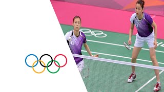 Badminton Womens Doubles  Korea v China  London 2012 Olympics [upl. by Euqirne333]