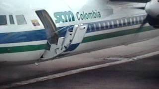 SAM COLOMBIA FOKKER 50 [upl. by Llenol]