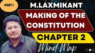 Making Of The Constitution Part 1  Indian Polity MLaxmikant Chapter 2  UPSC Preparation 🚀 [upl. by Pauline]