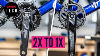 How To Upgrade To A 1X11 Or 1X12 Drivetrain  The Ultimate Single Chainring Conversion Guide [upl. by Fritze476]