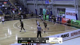 Ngor Manyang 27 points Highlights vs Dandenong Rangers [upl. by Anhsirk56]