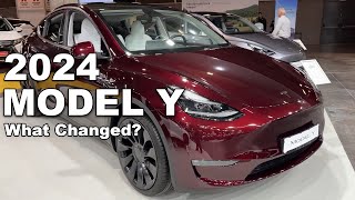 New 2024 Tesla Model Y Is Here With New White Interior Softer Seats And More [upl. by Hachmin]