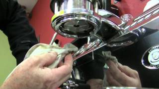 Brew Head Maintenance on the La Marzocco GS3 [upl. by Shelia]