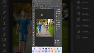 Remove any person in photoshop ll trips and tricks remove photoshop shorts 😉😉 [upl. by Eerrahs]