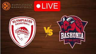 🔴 Live Olympiakos vs Baskonia  EuroLeague 20232024  Live Play by Play Scoreboard [upl. by Dygal]