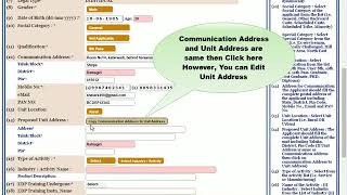 PMEGP ePortal Online Application Submission Video Tutorial for Individual Applicant [upl. by Arihas753]