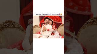 Ayeza Khan amp Danish Taimoor beautiful memeries❤️youtubeshorts shorts [upl. by Codie]