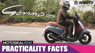 WMOTO GEMMA 125 SUPER COMPREHENSIVE PRACTICALITY FACTS REVIEW [upl. by Yotal]