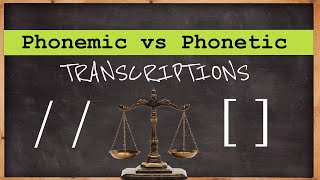 Phonemic vs Phonetic Transcription [upl. by Shaikh]