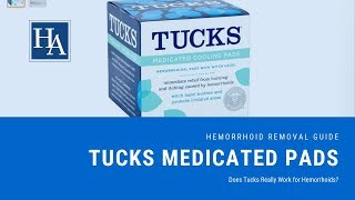 Tucks Medicated Pads Reviews  Does Tucks Really Work for Hemorrhoids [upl. by Weissmann416]