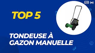 Top 5 Meilleure Tondeuse à Gazon Manuelle 2024 [upl. by Sillsby]