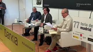 CARTARESCU en Feria del Libro Madrid mayo 2018 Video tomado del FB de la FLM [upl. by Anelle]