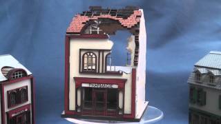 Starfort Miniatures 15mm mdf buildings as video review [upl. by Yblek]