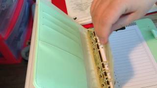 Michaels Recollections Planner vs Filofax Saffiano Comparison of two ringbound planners [upl. by Boorman776]