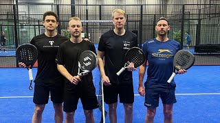 Gruppspel Padelstore Open herrar [upl. by Nalda]