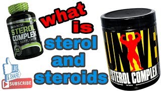 what are Sterols  Steroids structure and function with example [upl. by Romaine767]