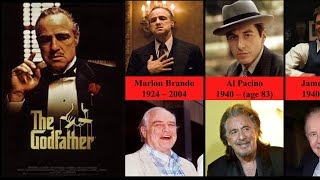 The Godfather I 1972 and II 1974 Cast  Then and Now [upl. by Onitselec]