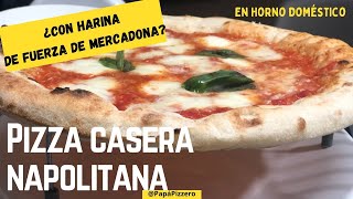 Receta de Pizza casera como hacer una pizza fácil rápida y a la vez deliciosa [upl. by Lubbock218]