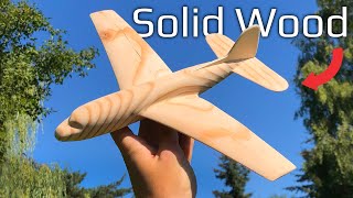 Can a Solid Wood Airplane Actually Fly [upl. by Masao]