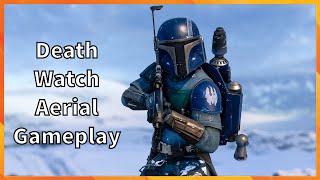 Death Watch Aerial Gameplay Star Wars Battlerfont 2 [upl. by Jet133]