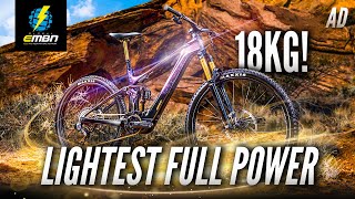 The Worlds Lightest Full Power EMTB  All NEW 2023 Giant Trance X Advanced E Elite [upl. by Suckram]