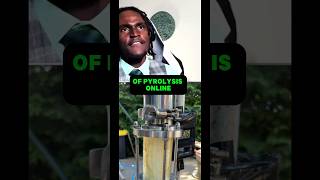 PYROLYSIS  Plastic into FUEL ⛽️ science education pyrolysis naturejab gas cars viral [upl. by Etakyram]