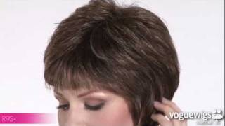 Raquel Welch Winner Wig Review  Styling Video [upl. by Adleme]