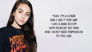 Maggie Lindemann  Loner Lyrics [upl. by Gridley]