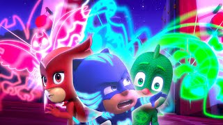 Catboy Owlette and Gekko in Action  PJ Masks  Cartoons for Kids  Animation for Kids [upl. by Aulea]