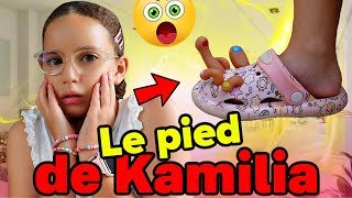 GROS PROBLEME 😱 Les PIEDS de KAMILIA  CEST la CATASTROPHE [upl. by Marsiella]