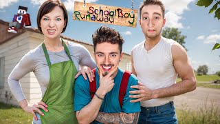 СБЕГАЮ ОТ ЗЛЫХ РОДИТЕЛЕЙ В SCHOOLBOY RUNAAWAY В МАЙНКРАФТ [upl. by Stewardson]