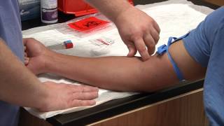 Phlebotomy MultiSample Straight Stick Needle System [upl. by Anillek]