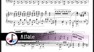 【ふぃくしのん 楽譜】「Altale」を採譜してみた楽譜配布有 [upl. by Lluj]