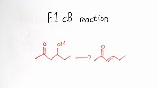 E1cB Elimination Reaction [upl. by Soelch]