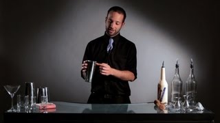 How to Do a Tin Toss  Flair Bartending [upl. by Vashtia440]