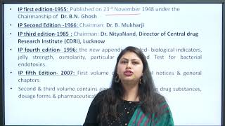 Introduction To Pharmacopoeias Part1 Indian Pharmacopoeia And British Pharmacopoeia [upl. by Gnahk]