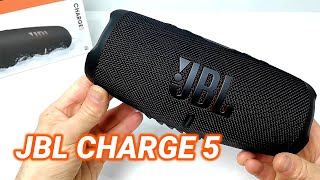 JBL CHARGE 5 Bluetooth Speaker Unboxing Review amp Sound Test [upl. by Sykleb991]