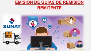 EMISIÓN DE GUÍAS DE REMISIÓN REMITENTE SUNAT 2022 [upl. by Kora]