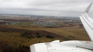 Lufthansa Airbus A320neo  Arrival in Tallinn 4K [upl. by Ardnekahs]