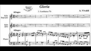 Vivaldi GloriaよりLaudamus Te [upl. by Mathis]