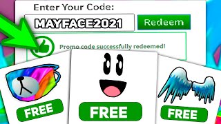 2021 ALL  5 NEW Roblox PROMO CODES MAY WORK ALL [upl. by Nosiram]