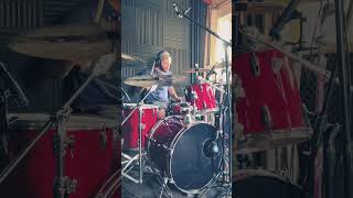 Labios compartidos  MANÁ Drum cover fragmento [upl. by Hgielyak]